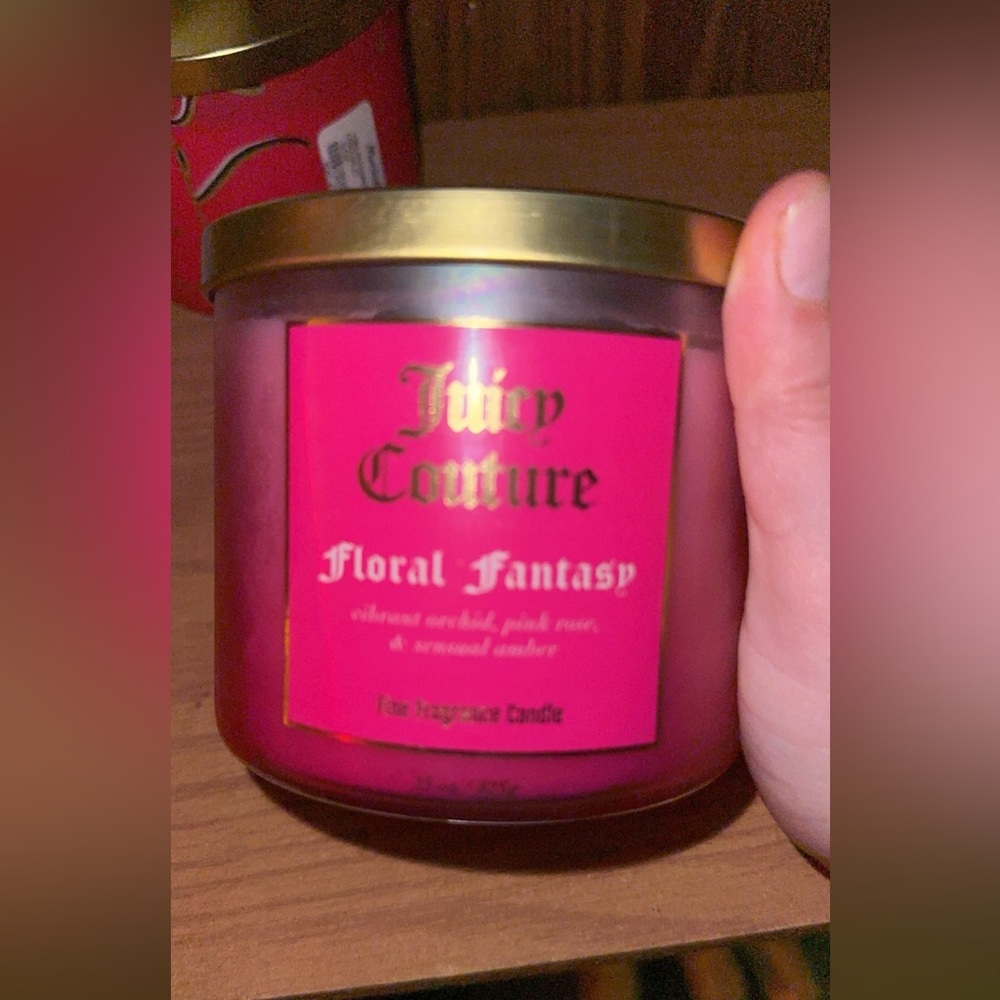 Floral fantasy juicy couture candle